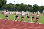 Under-17 womens 100 metres. Photo: David T. Hewitson/Sports for All Pics